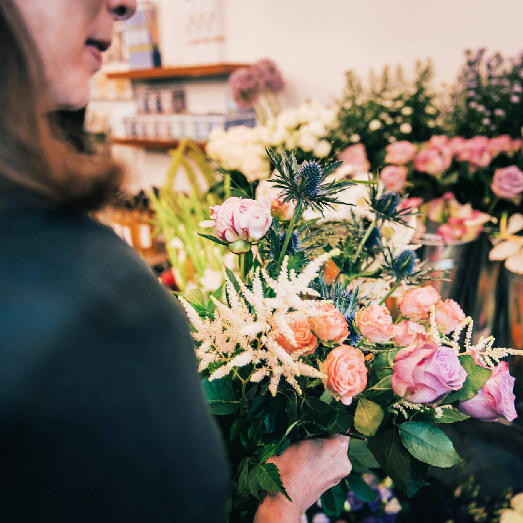 Image of Just For You ~ Exclusive Deluxe Fresh Flower Bouquet