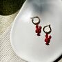 Lobster Gold Hoops, thumbnail 3 of 4