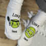 Love Personalised Tennis Snug Socks, thumbnail 2 of 7