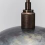 Boston Small Antique Bronze Pendant Light, thumbnail 3 of 5