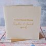 Personalised Gold Foiled New Home Card, thumbnail 2 of 4