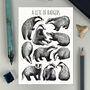 Wildlife Collective Nouns Postcard Pack Of Twelve, thumbnail 4 of 8