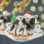 Christmas Tree Penguin Family, thumbnail 1 of 5