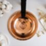Round Hammered Solid Copper Kitchen And Bathroom Sink – Drop In Or Undermount Model, thumbnail 2 of 5