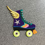 Roller Skate Iron On Patch, thumbnail 1 of 4