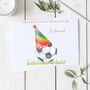 Personalised Son In Law Football Birthday Card, thumbnail 1 of 2