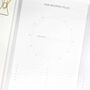 Marble And Gold Foil Wedding Planner, thumbnail 12 of 12