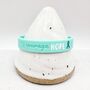 Teal Awareness Ribbon Bracelet Wristband, thumbnail 6 of 8