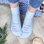Send Love Letterbox Snug Socks, thumbnail 2 of 5