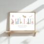 Under The Sea Name Print, Nursery Ocean Name Print, thumbnail 2 of 5