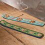 Wooden Painted Incense Holder, thumbnail 1 of 4