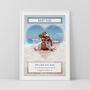 Best Dad Personalised Photo Print Wall Art Gift For Dad, thumbnail 4 of 5