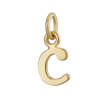 Selection Of Gold Plated Letter Charms, 5 of 12