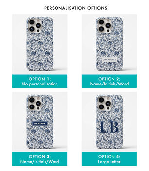 Personalised Tough Floral Mobile Phone Case, 2 of 12