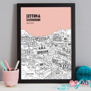 Personalised Leyton And Leytonstone Print, 3 of 9