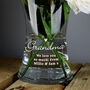 Personalised Love Heart Glass Vase, thumbnail 4 of 5