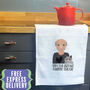 Build Your Own Personalised Cat Dad Gift Tea Towel, thumbnail 1 of 12