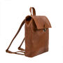 Personalised Leather Backpack 15 Inch Laptop Capacity, thumbnail 3 of 8