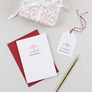 Valentines Gift Tag For Wife, Husband Or Fiance, 2 of 4