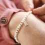 Personalised Initial Miyuki Bead Seed Pearl Bracelet, thumbnail 3 of 8