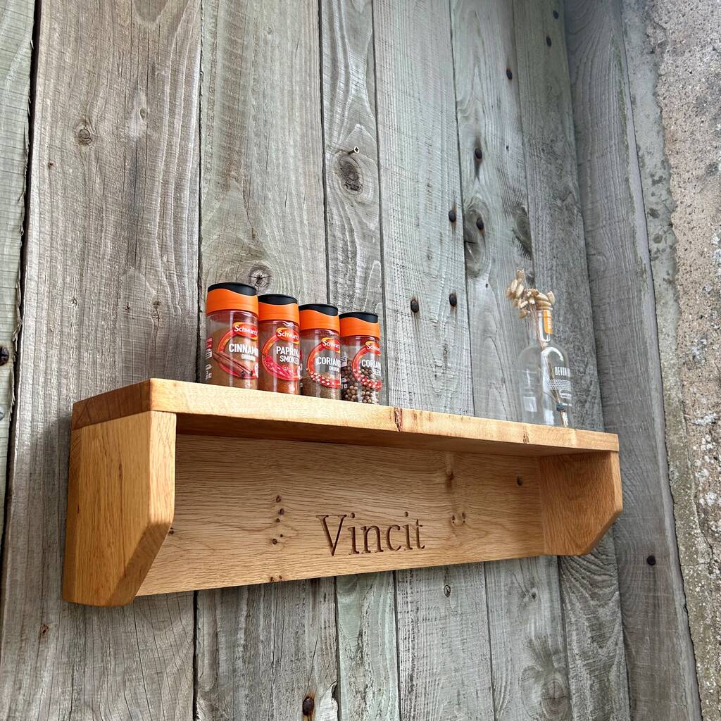 Farmhouse shop style shelves