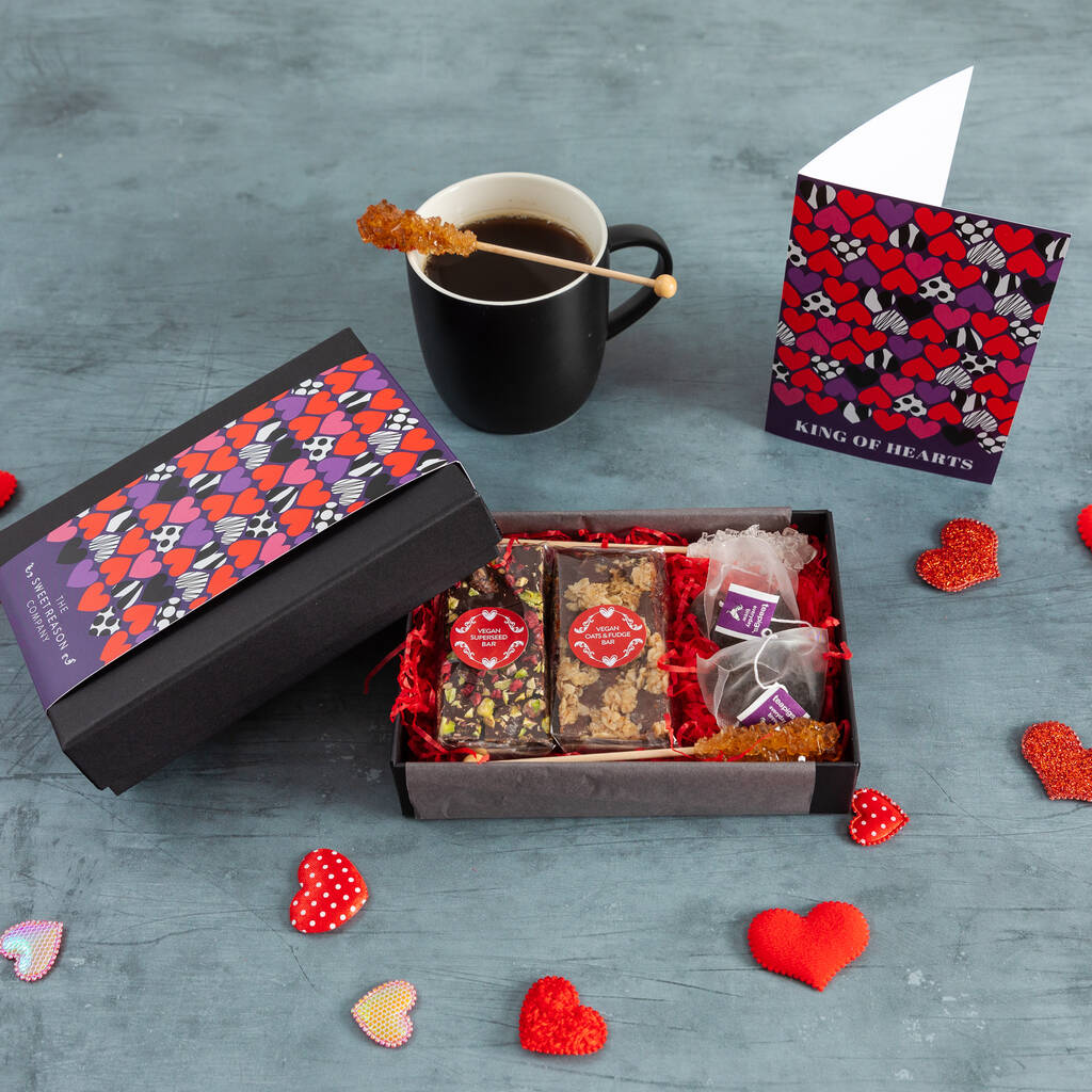 King Of Hearts' Vegan Afternoon Tea For Two Gift Box