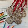 Personalised Outstanding Teacher Medal Thank You Gift, thumbnail 1 of 5