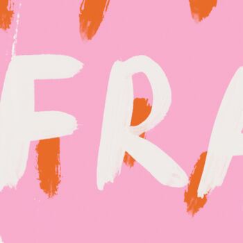 French Strawberry Colourful Kitchen Print, 2 of 7