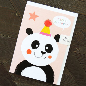 Happy Birthday Panda Card, 3 of 4