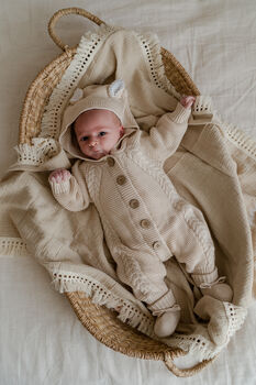 Knitted Pram Suit, 2 of 4