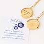 Evil Eye Spinner Necklace, thumbnail 4 of 7