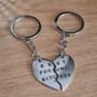 Best F*Cking Bitches Split Heart Friendship Keyrings, thumbnail 2 of 4