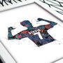 Football New Sketch Style Personalised Print, thumbnail 1 of 5