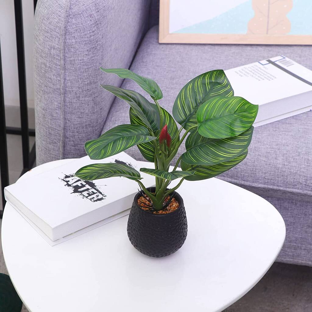 Two Indoor Artificial Plants In Pots By Momentum
