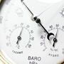 Solid Brass Barometer Hygrometer Thermometer, thumbnail 7 of 10