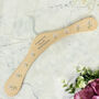 Personalised Wedding Wooden Hanger Gift, thumbnail 1 of 4