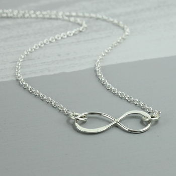 Sterling Silver Infinity Pendant, 3 of 7