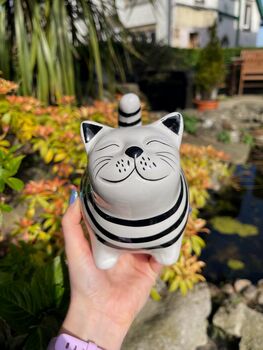 Ceramic Cat Small Planter, 6 of 10