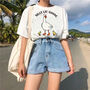 'Silly Lil Goose' Cute Cottagecore Tee, thumbnail 3 of 9