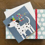 Dalmatian 8th Birthday Card, thumbnail 1 of 5