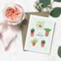 Plant Lover Greeting Card, thumbnail 1 of 2