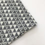 Ladies Knitted Lambswool Snood With Geometric Triangles, thumbnail 5 of 8