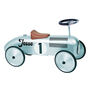 Personalised Silver Vintage Ride On Car For Kids, thumbnail 1 of 1
