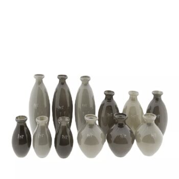 Nadiel Taupe Mix Budvase Set, 7 of 7