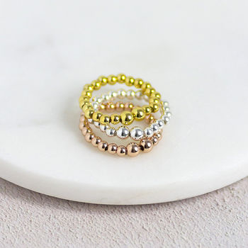 Beaded Stacking Stretch Ring, 5 of 8