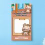 Monkey Sticky Notes | Cute Stationery, thumbnail 5 of 5