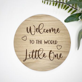 Welcome Baby Arrival Sign, 5 of 7