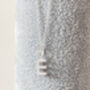 Cubic Zirconia Initial Pendant Necklace, thumbnail 5 of 5