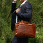 Leather Briefcase Laptop Bag Slim, thumbnail 4 of 8