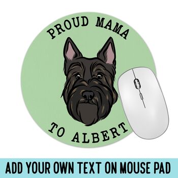 Scottish Terrier Mouse Mat, 3 of 5